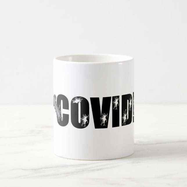 Taza De Café Tornillo Covid Coffee Mug (Centro)