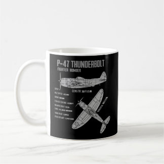 Taza De Café Tornillo trasero P-47