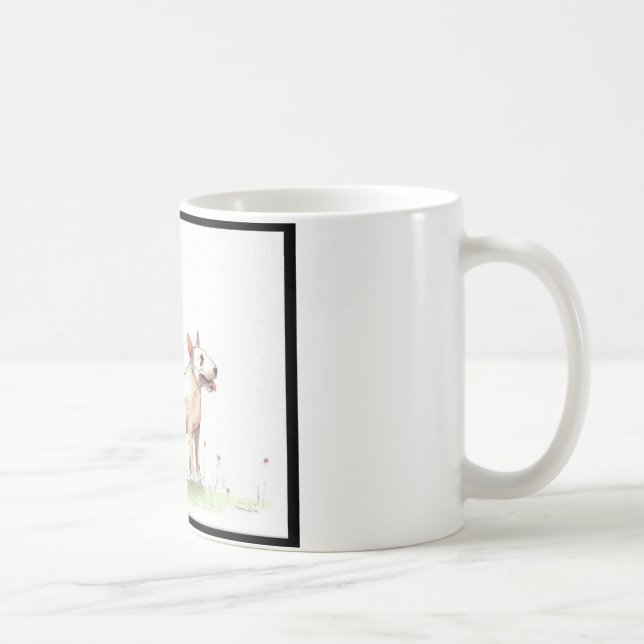 Taza De Café Toro Terrier inglés (Derecha)