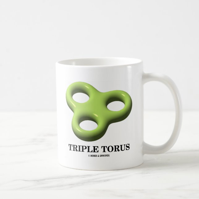 Taza De Café Toro triple (topología) (Derecha)