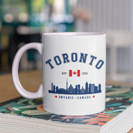 Taza De Café Toronto Canada Skyline
