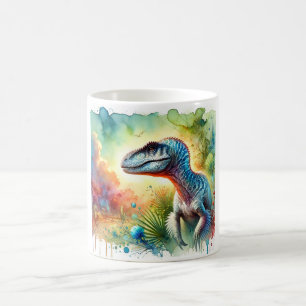 Taza De Café Torosaurus in Serenity 310824AREF140 - Watercolor