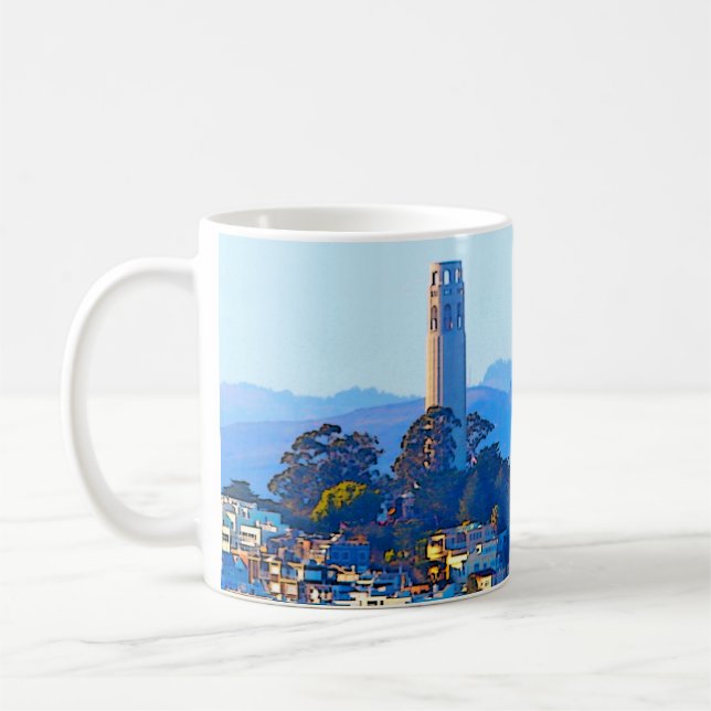 Taza De Café Torre Coit (Izquierda)