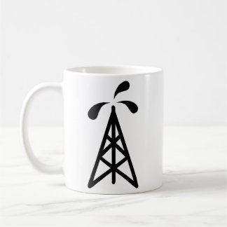 Taza De Café Torre de perforación de aceite