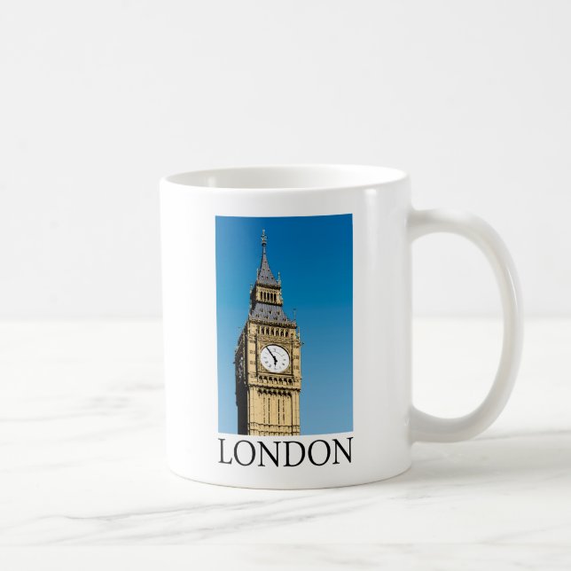 Taza De Café Torre de reloj de Big Ben (Derecha)
