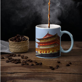 Taza De Café Torre de tambor de Xi'An