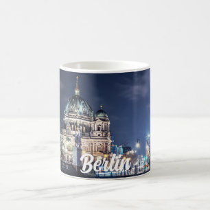 Taza De Café Torre de TV y Catedral de Berlín en Berlín, Aleman