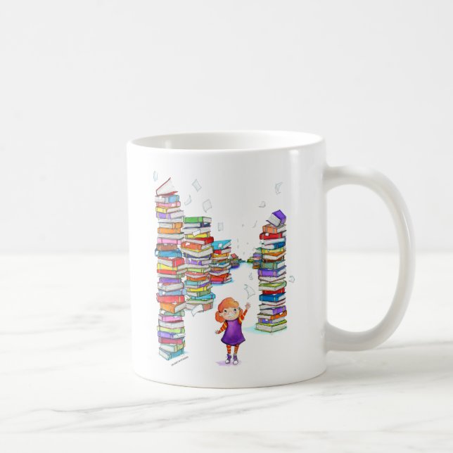 Taza De Café Torre del libro (Derecha)