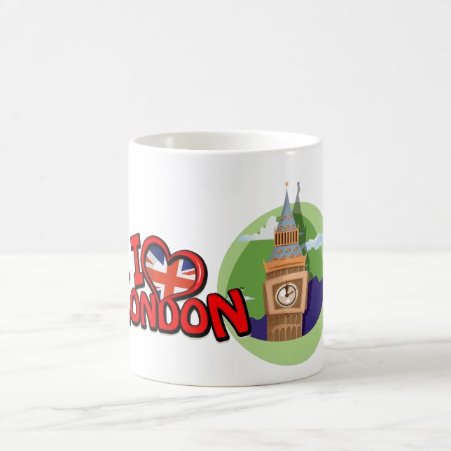 Taza De Café Torre del Reloj Big Ben Westminster (Centro)