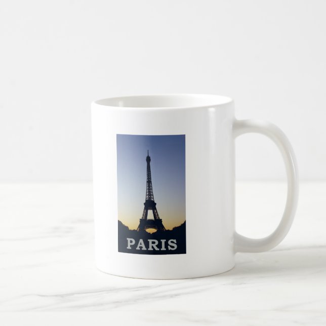 Taza De Café Torre Eiffel de París (Derecha)