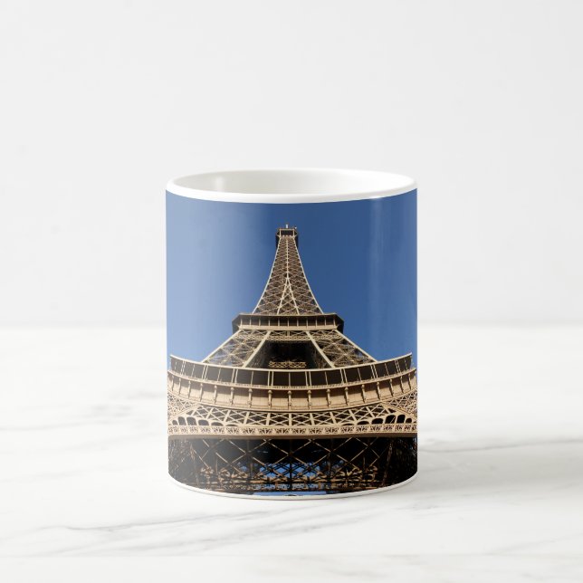 Taza De Café Torre Eiffel de París en Francia Mug (Centro)