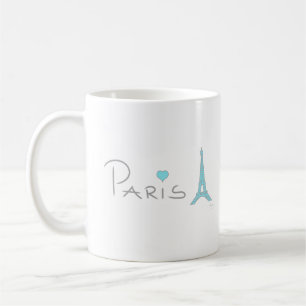 Taza De Café Torre Eiffel del Corazón de París