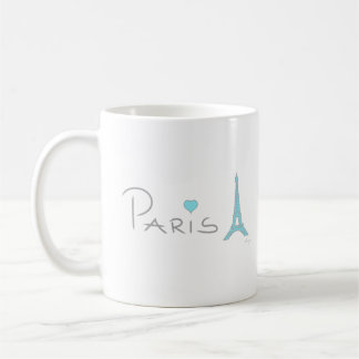 Taza De Café Torre Eiffel del Corazón de París