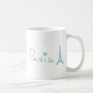 Taza De Café Torre Eiffel del Corazón de París