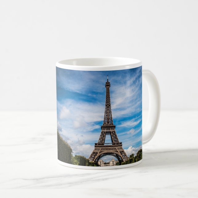 Taza De Café Torre Eiffel, París     (Anverso derecho)