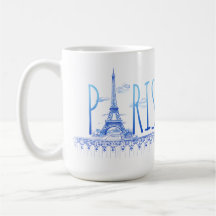 Torre Eiffel Paris Mug
