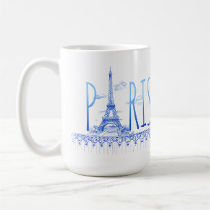 Taza De Café Torre Eiffel Paris Mug