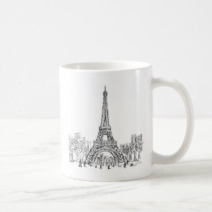 Taza De Café Torre París de Eifel