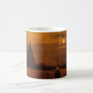 Taza De Café Torre vieja en los campos de Vincent van Gogh