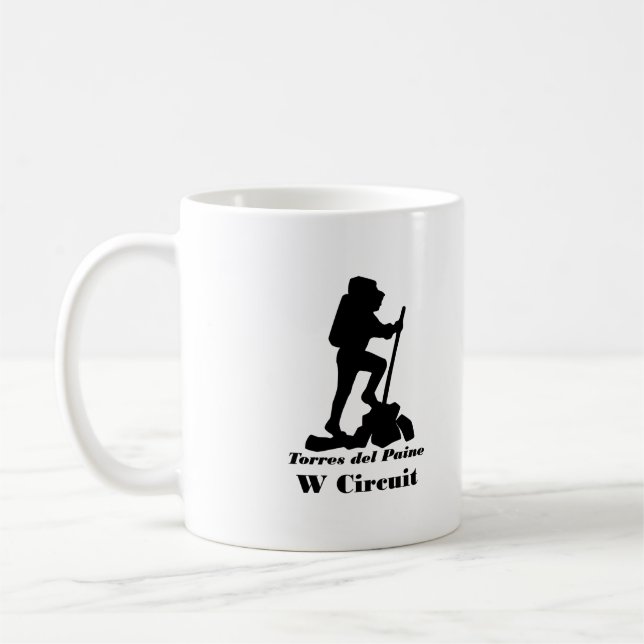 Taza De Café Torres del Paine - Circuito W - Senderismo (Izquierda)