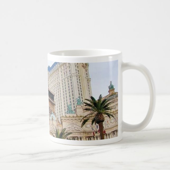 Taza De Café Torres Eiffel Las Vegas París (Derecha)