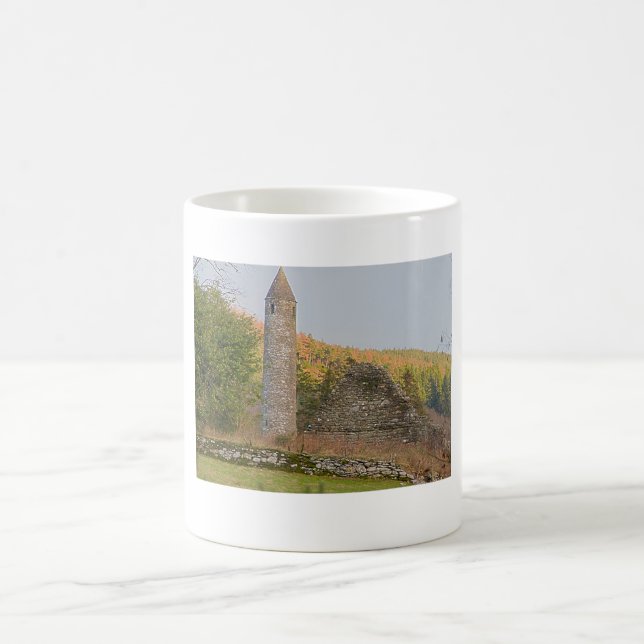 Taza De Café Torres redondas irlandesas de más de 1.000 años (Centro)