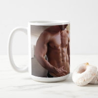 Torso masculino musculoso sin camiseta de Slippery
