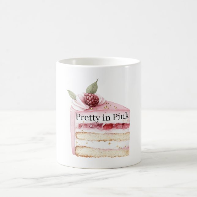 Taza De Café Torta Bonita de Rosa (Centro)