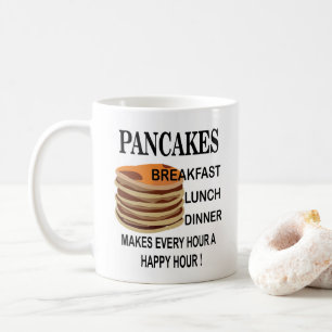 Taza De Café Tortitas Hace Que Cada Hora Sea Una Hora Feliz Tor