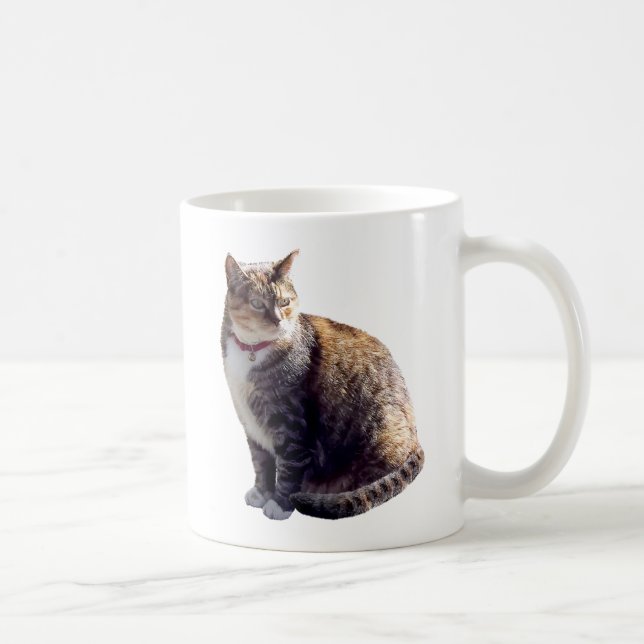 Taza De Café Tortoiseshell Cat (Derecha)