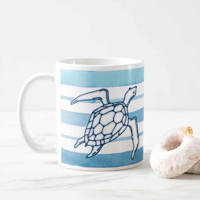 Taza De Café Tortuga (Con donut)