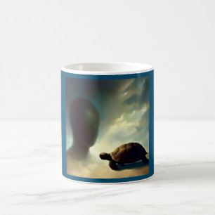 Taza De Café Tortuga animal espiritual 1