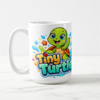 Taza De Café Tortuga bebé linda