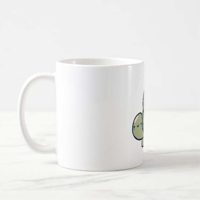 Taza De Café Tortuga Cuta Magia (Izquierda)