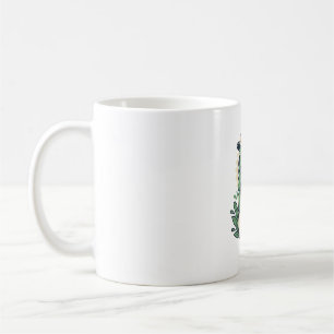 Taza De Café Tortuga de béisbol grabado vintage diseño gráfico_