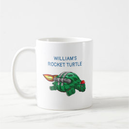 Taza De Café Tortuga de cohetes