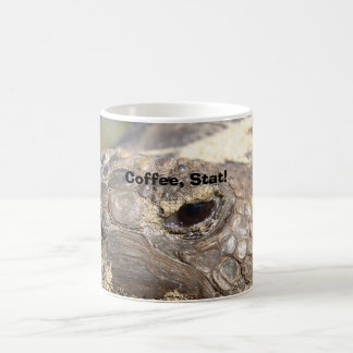 Taza De Café ¡Tortuga de Gopher, café, Stat!