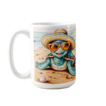 Tortuga De personalizable En La Playa