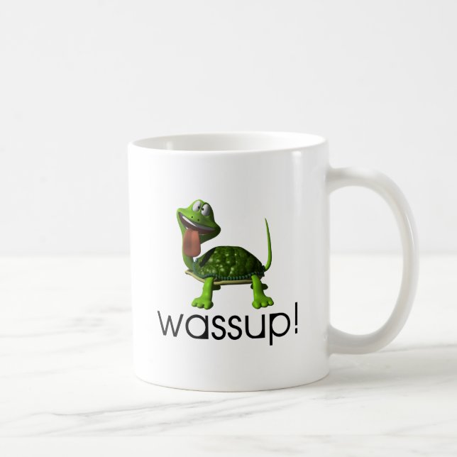 Taza De Café Tortuga de Wassup (Derecha)