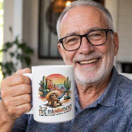 Taza De Café Tortuga del Desierto Divertida Jubilación Occident