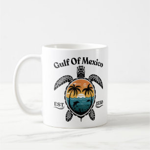 Taza De Café Tortuga del Golfo de México Est 1550 Golfo de Méxi