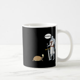 Taza De Café Tortuga divertida de perro con un Gorra sacerdote,