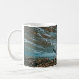 TAZA DE CAFÉ TORTUGA EN EL MOVIMIENTO