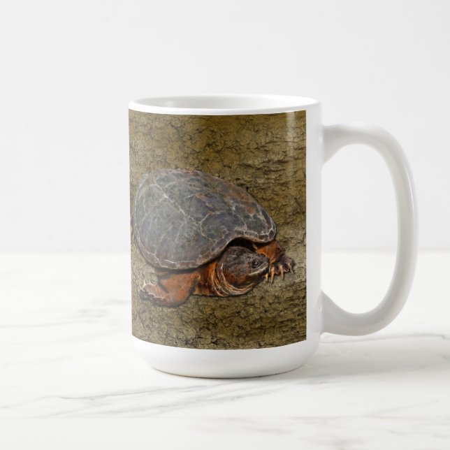 Taza De Café Tortuga encantadora de Terrapin (Derecha)