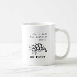 Taza De Café Tortuga enojada