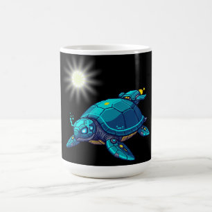Taza De Café Tortuga Futurista
