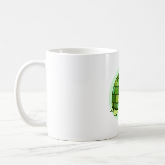 Taza De Café Tortuga Kawaii (Izquierda)