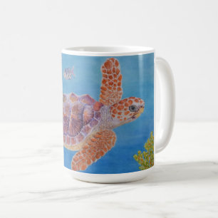Taza De Café Tortuga marina joven