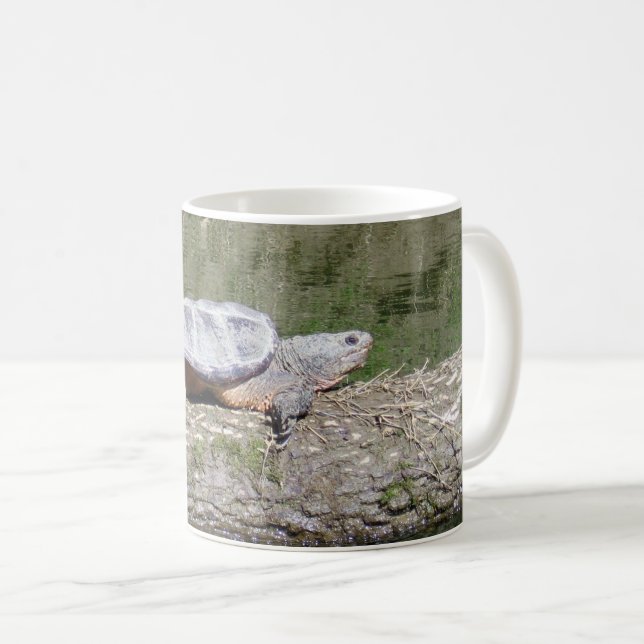 Taza De Café Tortuga Snapping (Anverso derecho)