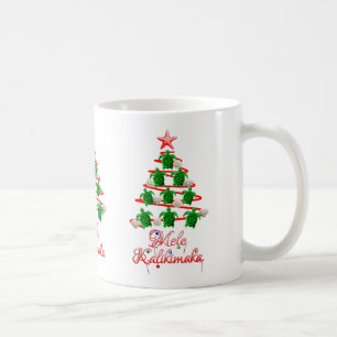 Taza De Café Tortugas marinas de Mele Kalikimaka